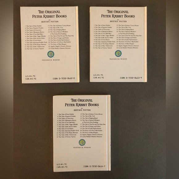 Lot of 15 Vintage Beatrix Potter “The Original Peter Rabbit” Books - Picture 10 of 16